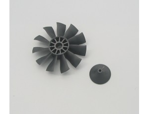 Powerfun 64mm 11 Blade Ducted Fan Rotor Blade & Spinner Set